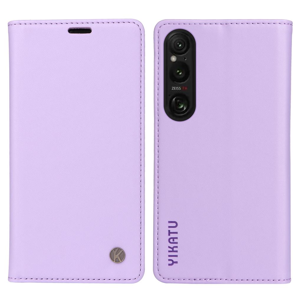 YIKATU YK-001 For Sony Xperia 1 VI Case Card Slot Stand Leather Phone Cover Wallet