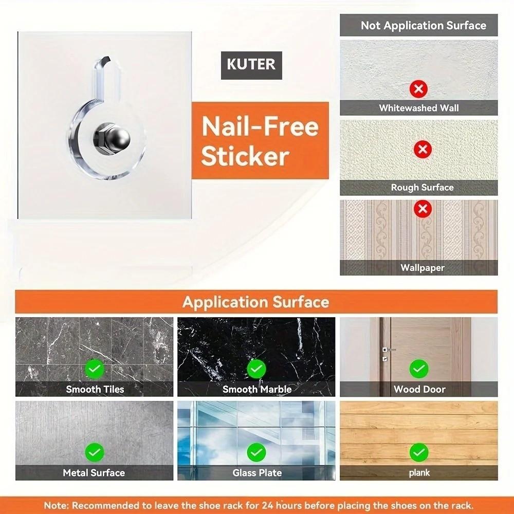 Wall-Mounted RV Storage Bag Black Mesh Pocket Organizer  Home Office RV Organization Use