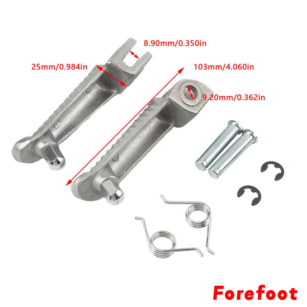 Motorcycle Front Footrest Foot Rear Peg Aluminum Foot Rests Pedal for YAMAHA YZF R1 R6 R125 R25 R3 MT125 MT03 MT09 MT10 MT07