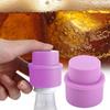 Soda Saver Cover Soda Fizz Keeper Push Type Beverage Bottle Covers Stoppers Soda Can Lids Can Covers for Camping and Picnic