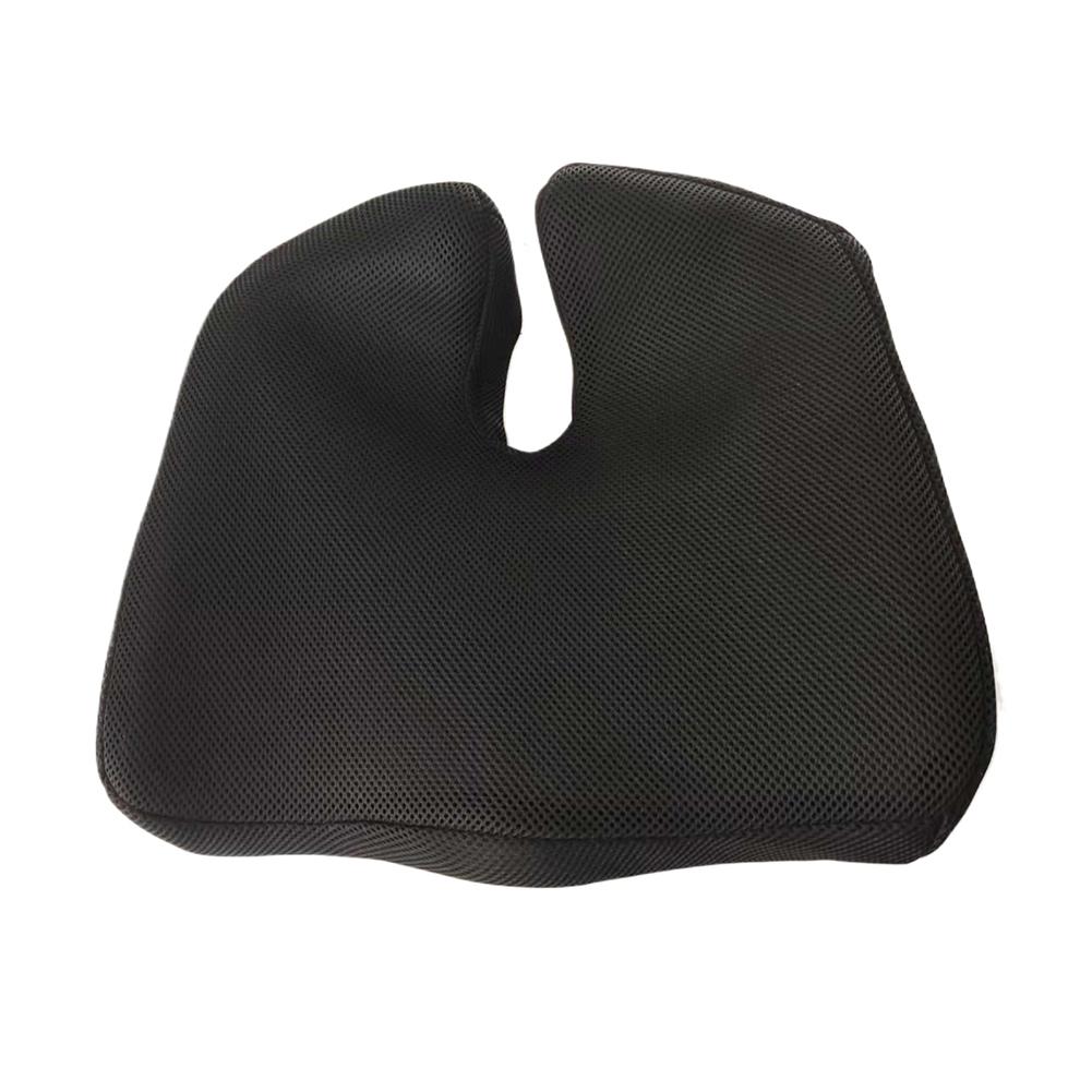 

Memory Foam Seat Cushion Breathable Soft Seat Pad Ergonomic Chair Cushion Non Slip Sitting Pad for Prolonged Sitting чорний