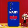 Vintage Haiti Haitian Flag Case For Honor Magic 8 5 6 7 Pro Honor Win RT 50 70 90 200 400 Lite X8c X9b X9c X9a X9d Cover