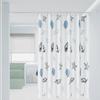 LIEI PEVA Waterproof Anti-Mildew Shower Curtain