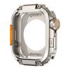 Aluminum Alloy Case for Apple Watch Series 11 10 46mm Metal Full Coverage Bumper Case for Iwatch 10 46MM Protective Shell Hollow