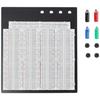 Solderless Breadboard With 3220 Holes Phosphor Bronze Clip ZY208 MB102 4Pieces Set