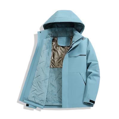 Graphene Inner Thickened Cotton-padded Clothes Are Cold-proof and Warm In Winter, Windproof and Waterproof Outdoor Mountaineering Suits, Couple Coats.