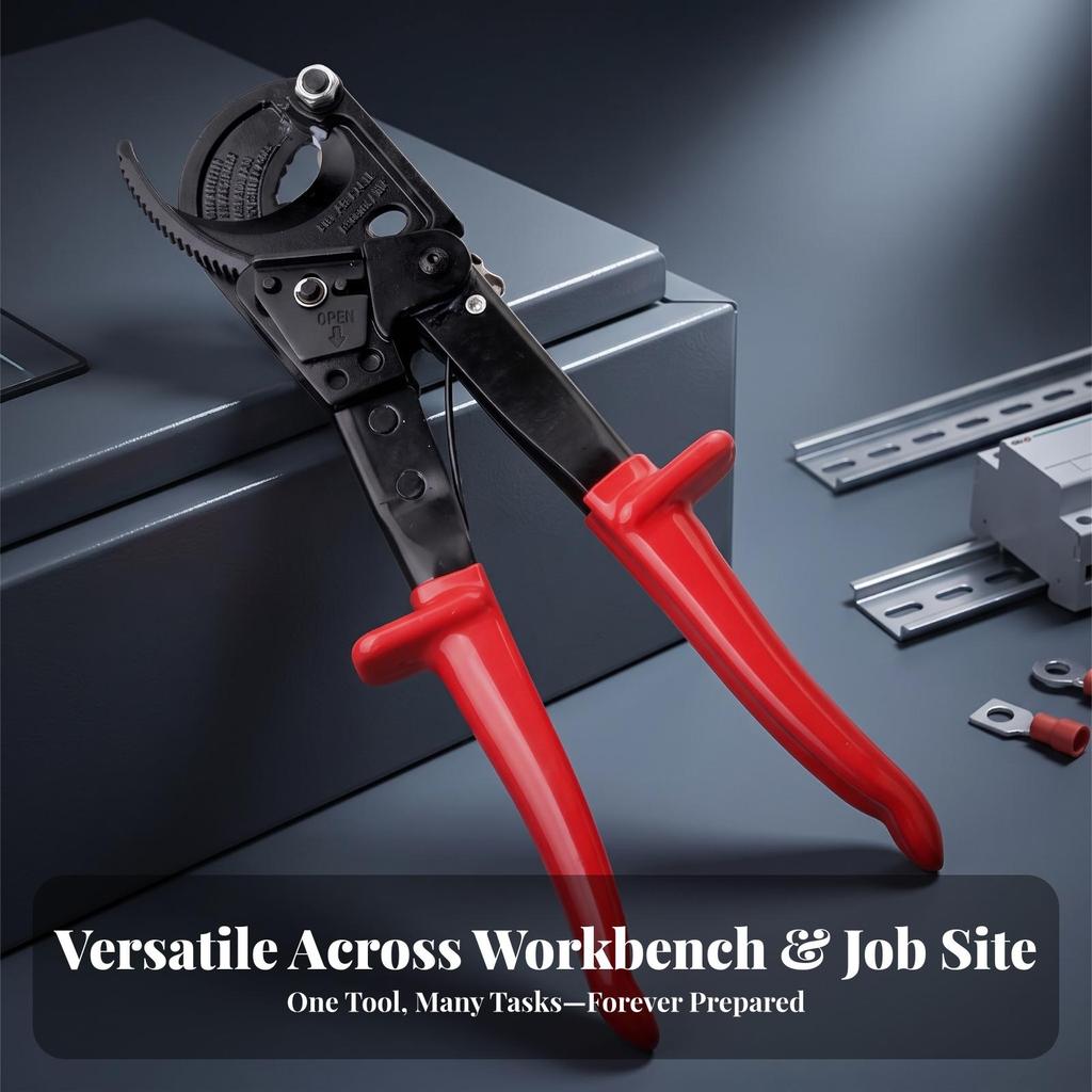 Ratcheting Cable Portable Tool Anti-Slip for Electricians