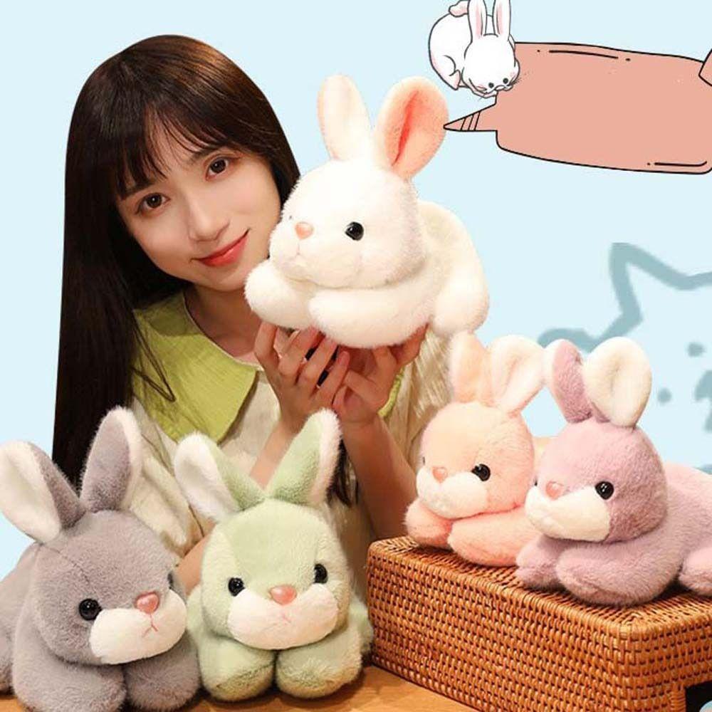 Year Mascot Doll Plush Pillow Rabbit Stuffed Doll Stuffed Animal Bunny Plush Doll Rabbit Plush Toy
