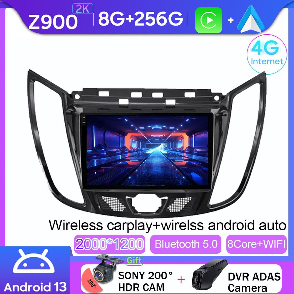 Android Multimedia For FIAT Toro 2017-2021 Car Stereo CPU Radio QLED Player Navigation Carplay Auto HDR 5G  Screen Cam