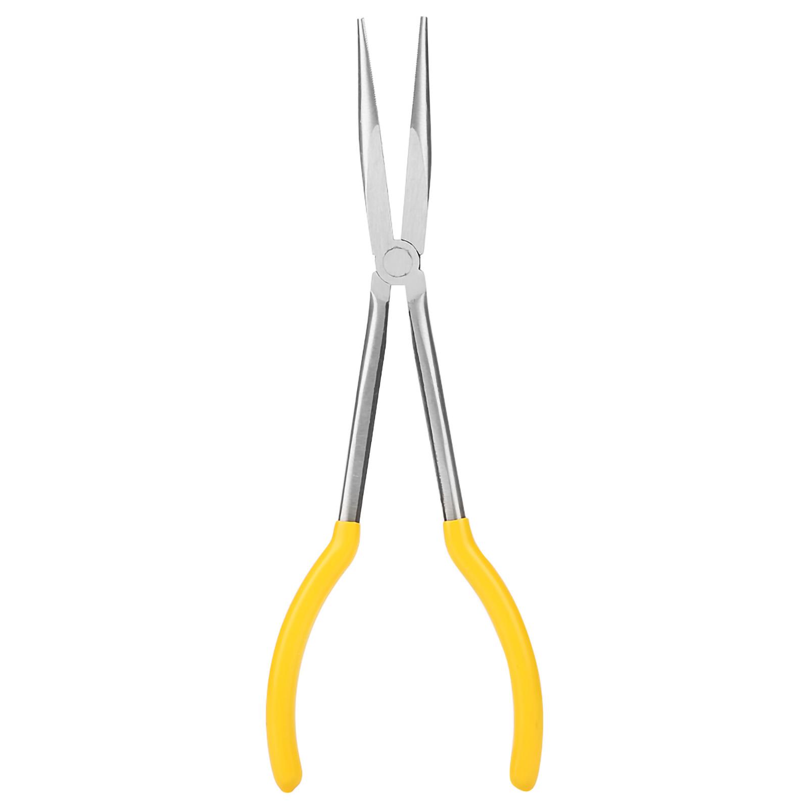 11 Professional Pliers Straight Long Nose Pliers Cable Wire Cutter Hand Cutting Tool