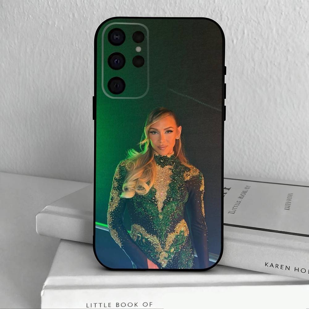 C-Charlotte Flair   Phone Case For Samsung S25,S24,S21,S22,S23,S30,Ultra,S20,Plus,Others Soft Black Case