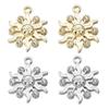 10pcs Alloy Sun Charms Gold Silver Color Rhinestone Pendant For Jewelry Making DIY Necklace Earrings Pendant Key Chain Supplies