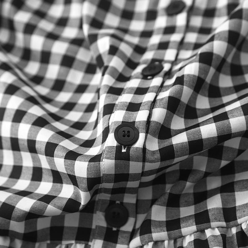 2025 Spring and Summer New Plaid Vest Dress Women's Sleeveless Casual Design Sense Niche Fashion a Word Medium and Long Dress