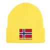 Norvegian Flag Print Winter Hats Unisex Knit Hat Beanie Winter Hat for Women Solid Casual Knitted beaniesPerfect For Urban Style