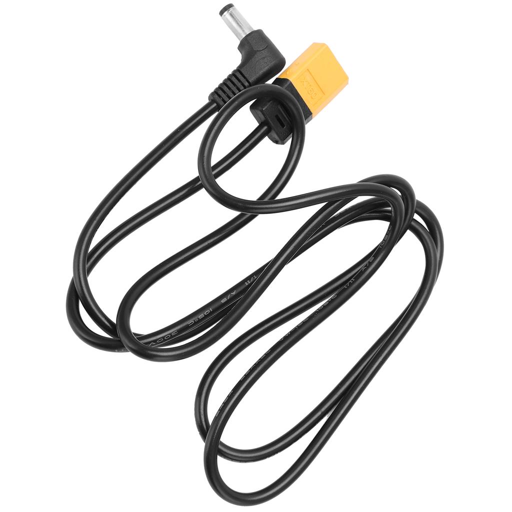 XT60 Power Cable for FPV Flying Goggles 122cm 48in with DC Interface Copper Power Cord