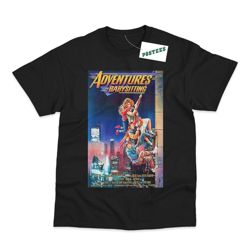 

Adventures In Babysitting Movie Poster Direct To Garment Printed T-Shirt XL