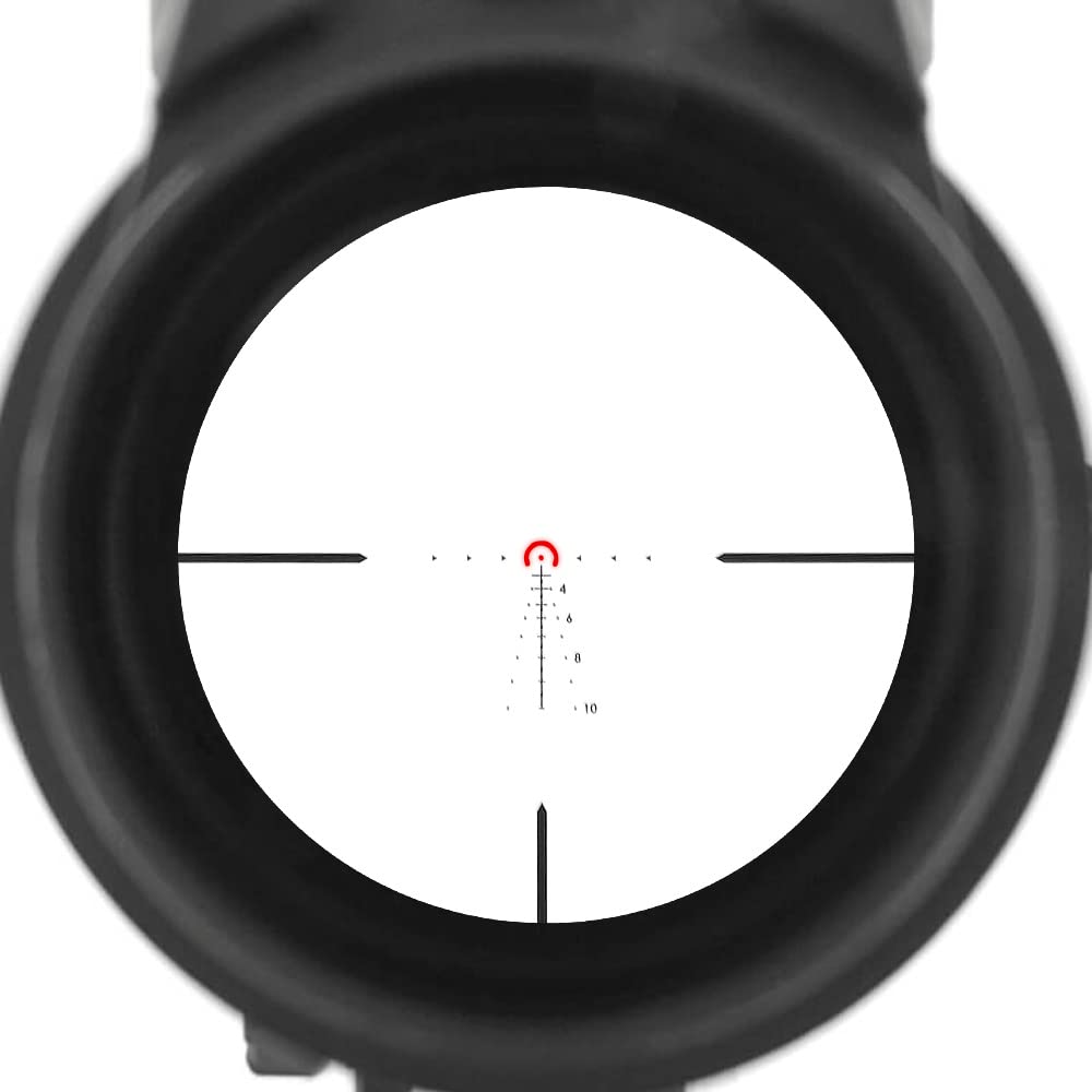 Evolution Gear SIG TANGO 6T DVO 1-6X24mm LPVO Replica Short Scope for Real Guns, FFP, 6x Magnification, Super Zoom, IPX-7 Waterproof, Black