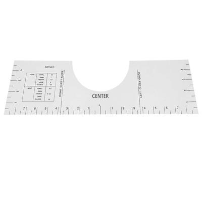Tshirt Alignment Tool - Centering Shirt Tool Ruler-18*5 Inch