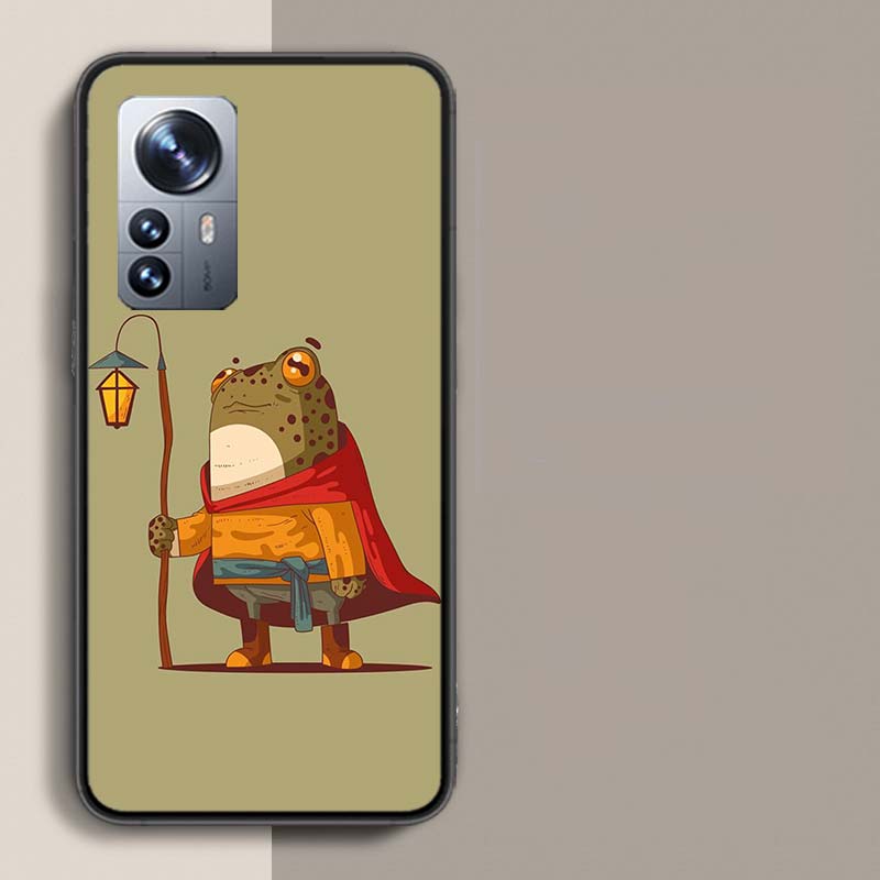 Cute Mouse Axolotl Frog Wizard Phone Case For Redmi Note 13 Pro Plus 14 Pro+ 12S 12 11S 11T 11E 11 10S 10 9S 9 Xiaomi Capa TPU