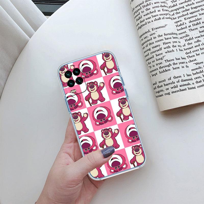 Disney Lotso Transparent Phone Case for LG K22 K30 K40 K40S K41 K42 K50 K50S K51 K51S K52 K61 K62 K71 K92 Q61