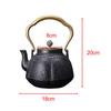 Cast Iron Tea Kettle Cast Iron Kettle Tea Dispenser Iron Kettle Cast Iron Teapot for Gas Induction Cooker Living Room Office