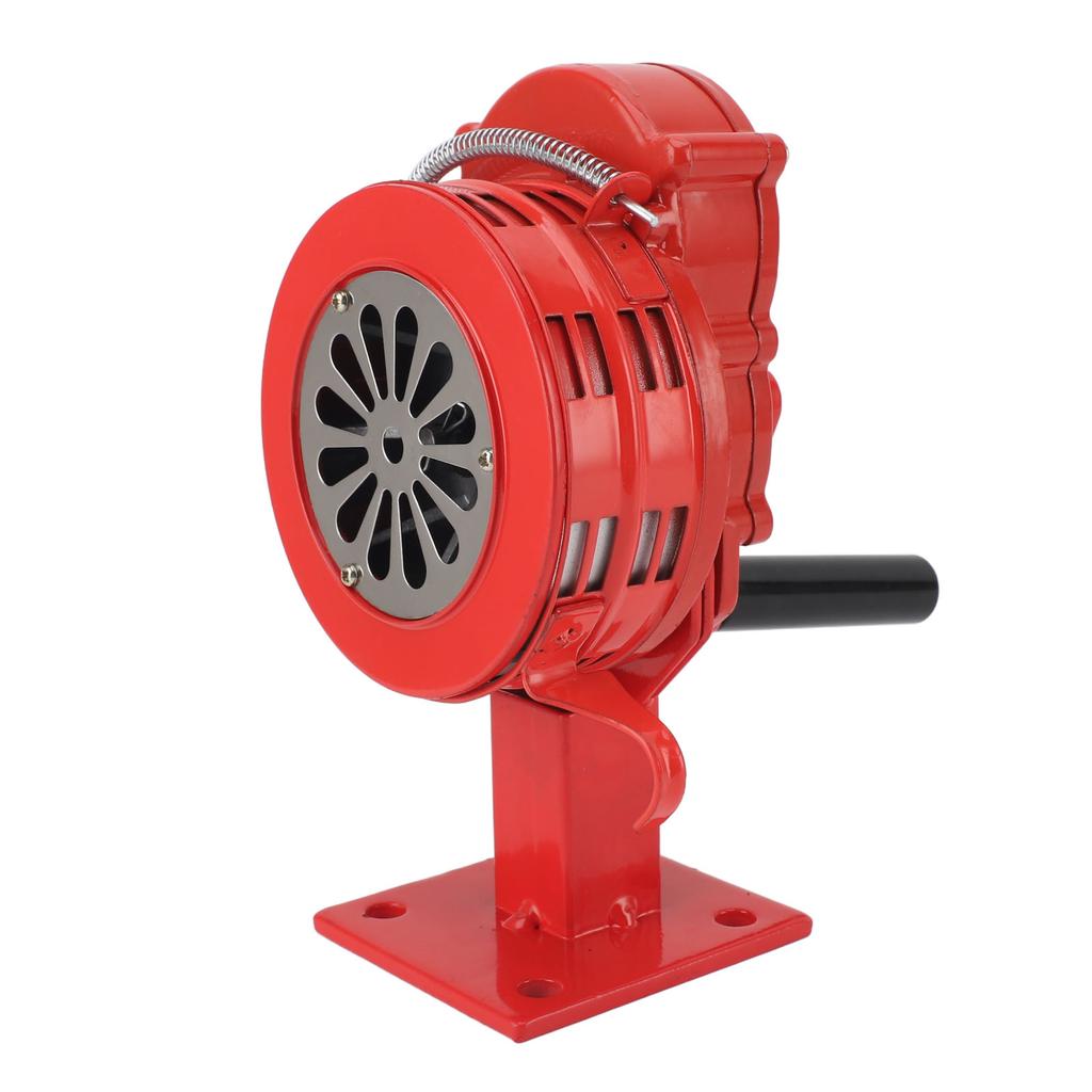 Hand Crank Siren Aluminium Alloy 110dB Loud Alarm Air Raid Tornado Siren Horns Alarm for Emergency