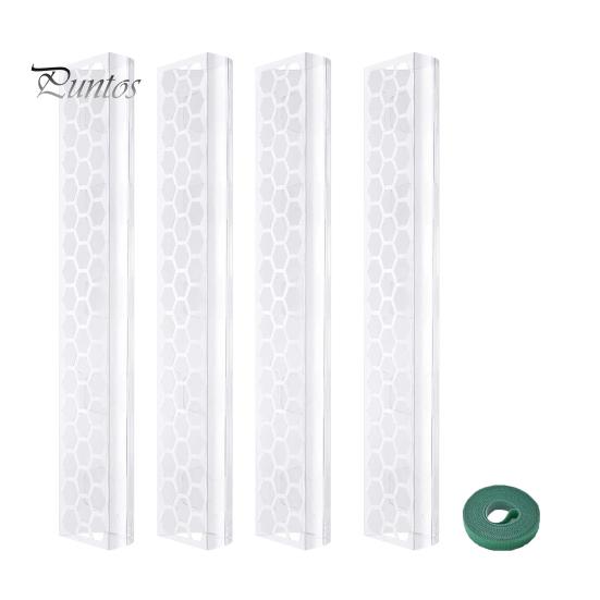 

4 шт. опора для вьющихся растений из мха D-образной формы, легкое крепление, вертикальный рост, штабелируемые опоры для растений 4pcs