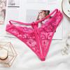 Erotic Panties Sexy  Thong Lace Word Pants Ladies Briefs Ladies Floral Hollow Out Women Underwear Thong