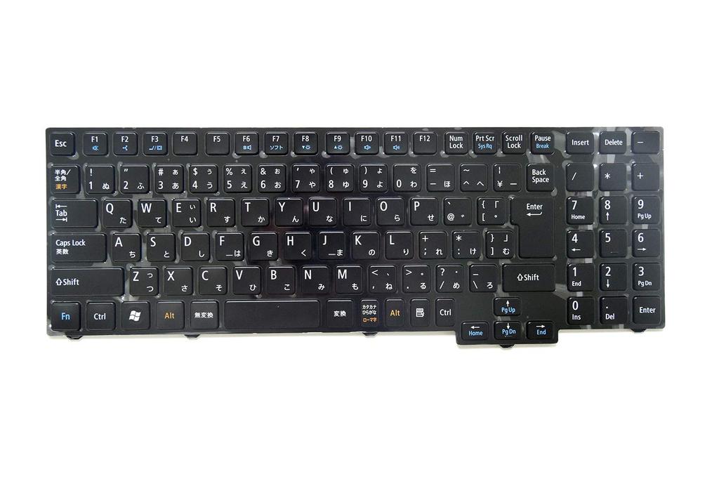 Japanese Keyboard for NEC LaVie LS150A, LS150B, LS150C, LS150D, LS150E, LS350A, LS350B, LS350C, LS350D, LS550A, LS550B, LS550C, LS550D, FF2,