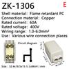 High Power Splitter Quick Wire Connector Terminal Block Electrical Cable Junction Box Zk-306 Zk-506 Zk-T06 Zk-T16 Connectors