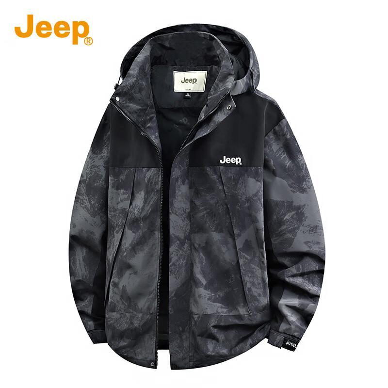 Jeep Men's 3-in-1 Outdoor Mountaineering Jacket