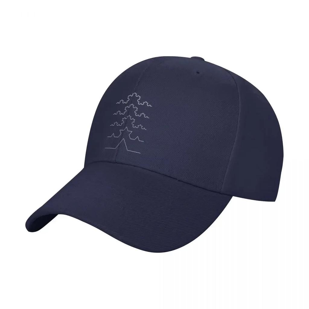 The Koch Curve Baseball Cap Beach Outing Fashionable Hip Hop Men's Caps Women's