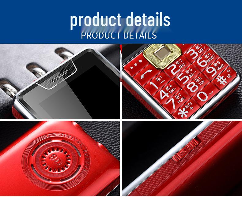 Enhanced Signal 4G/5G Mobile Phone with GPS and Long Standby for Seniors