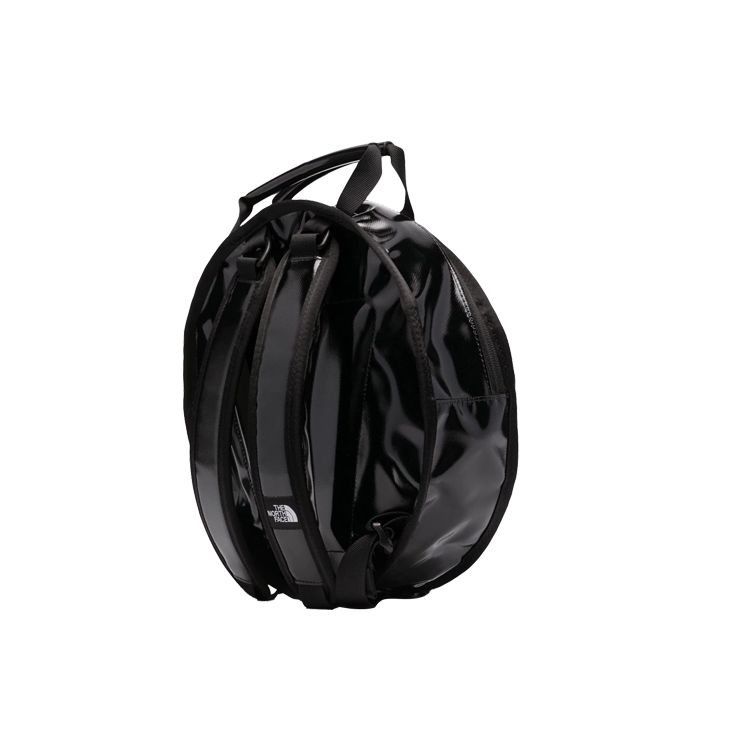The North Face 9L Base Camp Runde Glänzende Pfannkuchen-Tasche Schulter-Crossbody Outdoor-Tasche Unisex-Taschen Schwarz NF0A52SLJK3