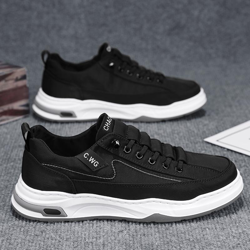 New spring soft-soled ice silk canvas board shoes sports and leisure cloth shoes