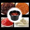 Dipping Sauce Cups Condiment Cups Sauce Seasoning Container Round Sauce Cup Reusable Small Bowls For Kitchen cafe casual bar