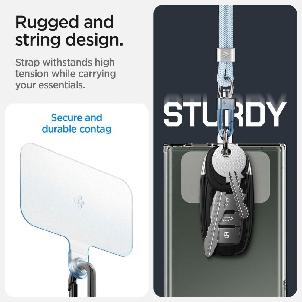 Spigen Universal Strap Set Crossbody & Wrist Mute Blue