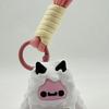 3D-printad snögubbe nyckelring Rörlig ledad ledad snögubbe nyckelring Hängande dekoration Ryggsäck Väska Handväska Berlock