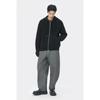 Customellow Black Cloud Hood Zip Cardigan  Cwwaw25714bkx 