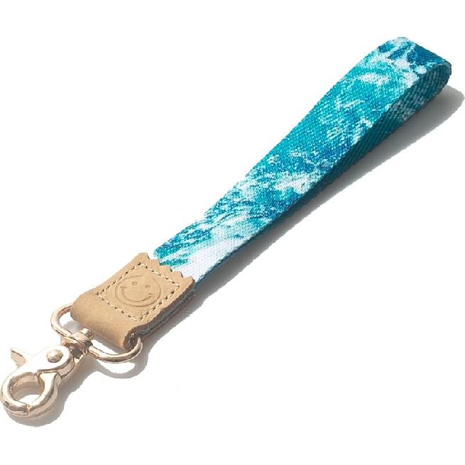DQL gifts for women short lanyard for keys, cute leopard pattern wrist keychain lanyard for keys, key chain wristlet for women(LEOPARD)