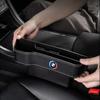 BAGA7 2025 New Leather Car Seat Gap Storage Box Phone Keys Organizer 50 Anniversary For BMW E39 E46 E90 E60 F10 F11 F20 M 1 3 5 Series
