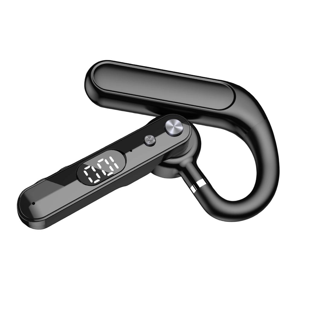 Ergonomic Wireless Earphones With Physical Mute Key Battery Indicator And CVCs Voice Enhancement Technology
