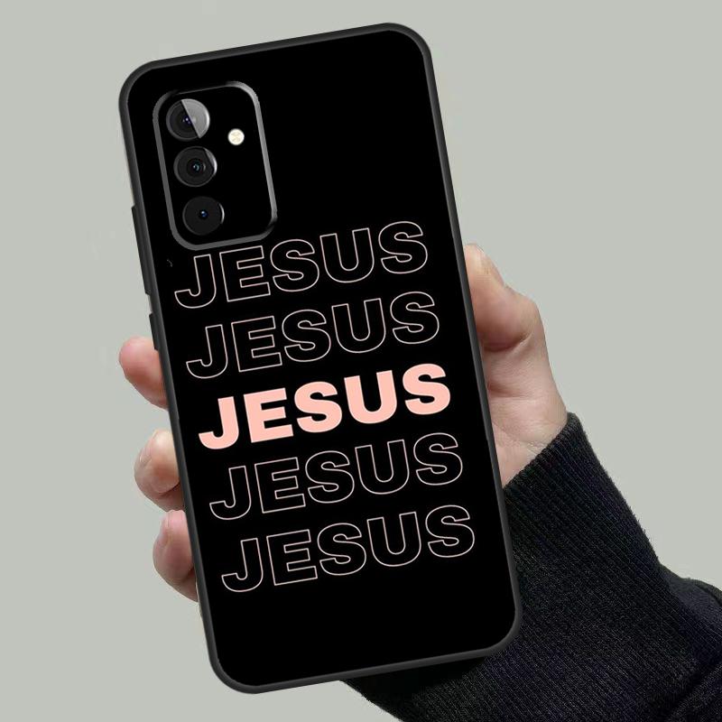 Faith Christian Jesus Case For Samsung Galaxy A54 A34 A14 A36 A56 A06 A13 A53 A32 A12 A22 A52 A35 A17 A16 A55 A15