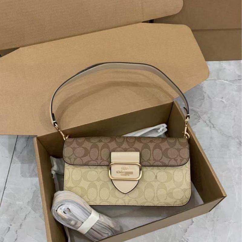 High-quality New Classic Old Flower Leather Square Bag Chain Bag Underarm Bag Shoulder Messenger Bag