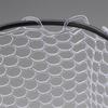 RGM GEAR Landing Net Beginner Fishing 400 (ROOSTER MARKET) 400/200 Rubber, Tackle, Silver/Black