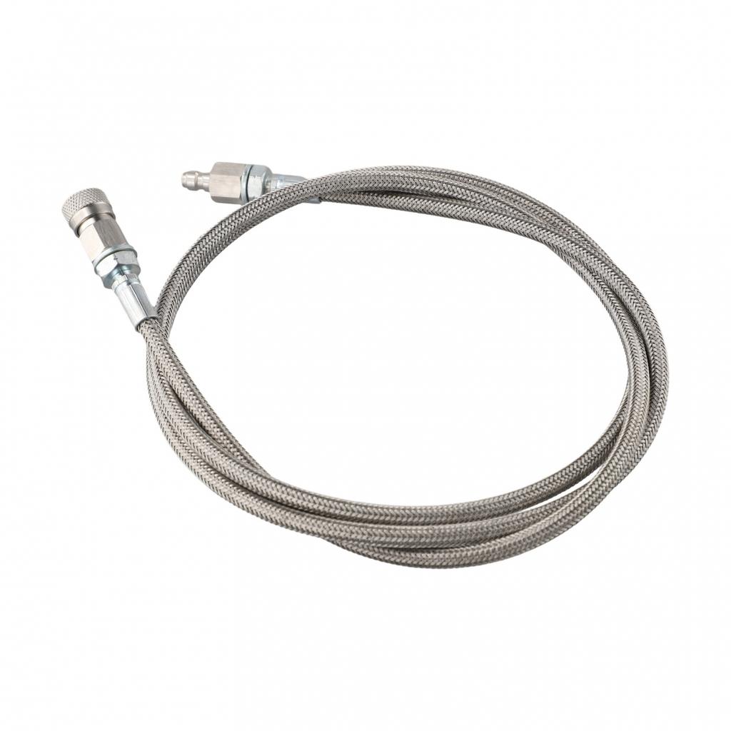 Quick Disconnect Inflation Hose 1Pc 60\" Stainless Steel