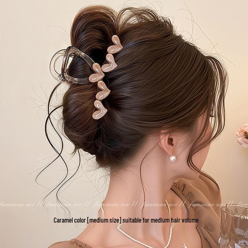 Women's Claw Clip for Fine Hair - 2025 High-End Medium Shark Clip for Bun Hairstyles