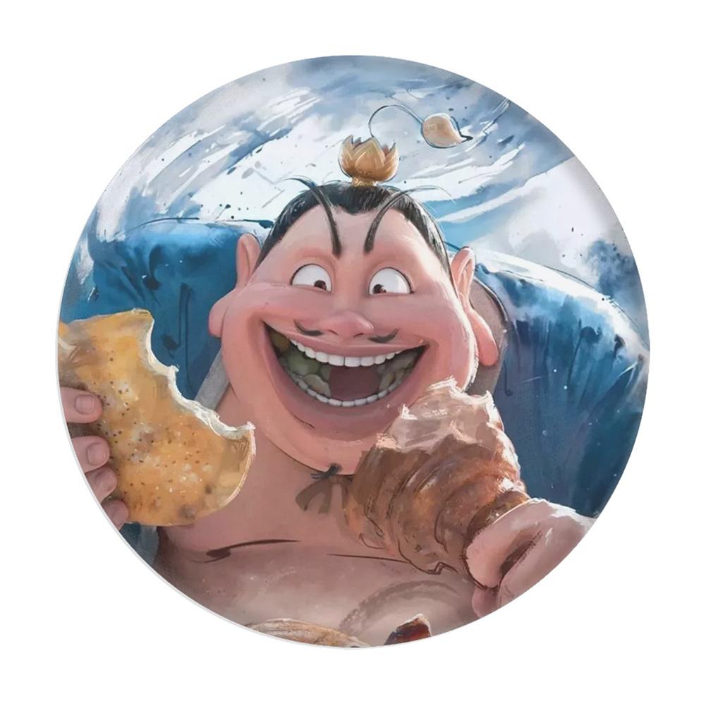 Odznak Brože Ne Zha Ao Bing Ao Guang Shen Gongbao Kreslená Brož Kovová Brož pro Oblečení Batoh Doplňky Dárek