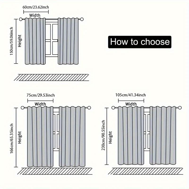 2 Pcs Elegant White Floral Blackout Curtains – for Living Room Bedroom Dining Room   Adding Natural Beauty & Cozy Ambiance