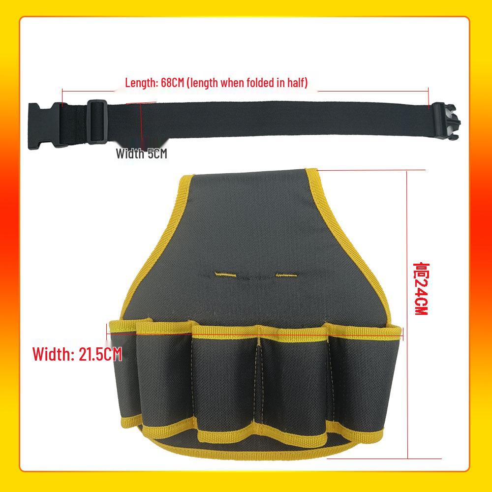 

Durable Oxford Cloth Multi-Tool Electrician Waist Bag